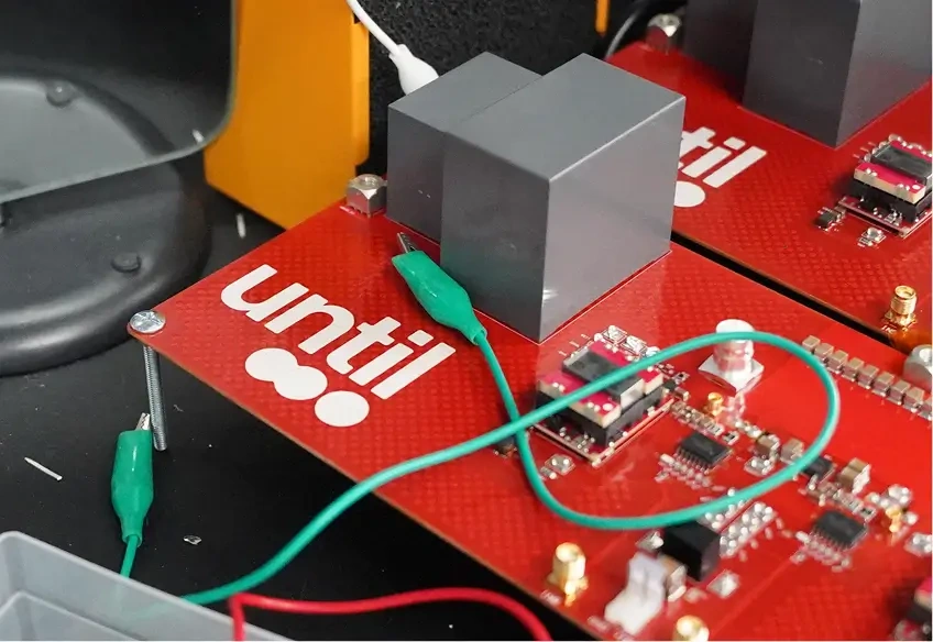 Lab hike in the redwoods